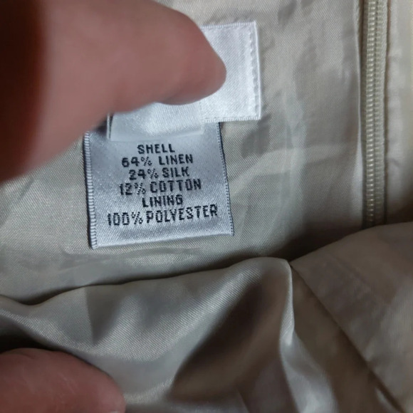 Talbots Silk Blend Leopard Cheetah print pattern Midi skirt Lined Size 12 - Picture 5 of 7